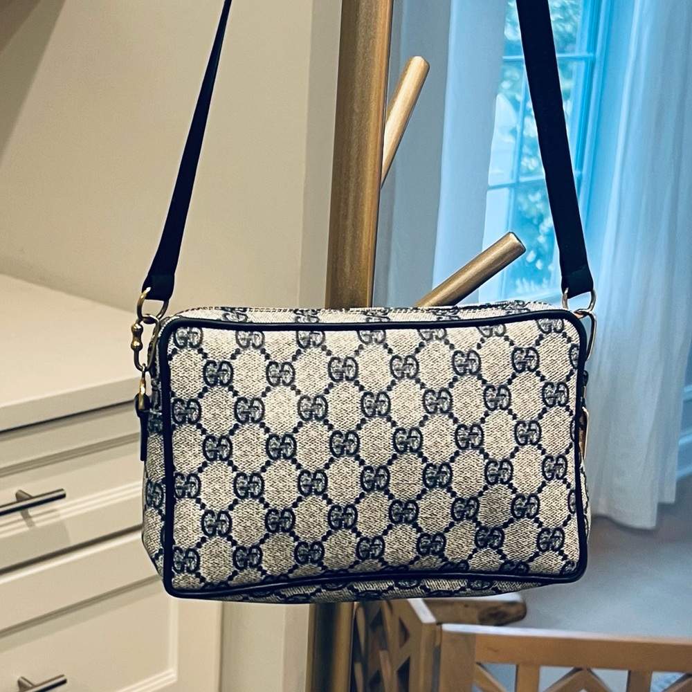 Gucci Blue and Gray Women's Bag